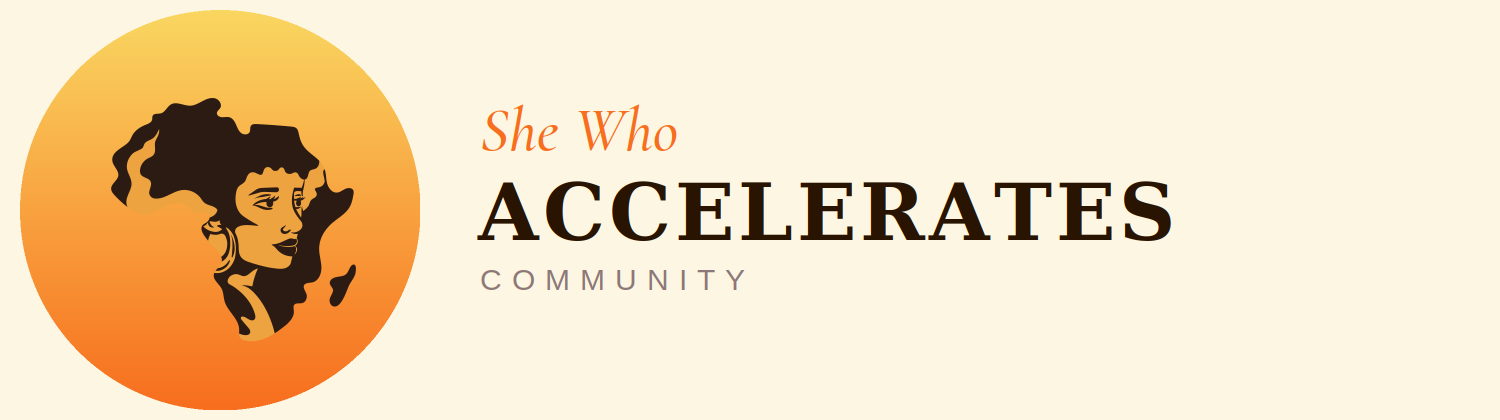 She Who Accelerates Community logo